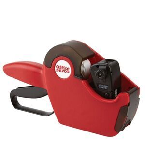 NWT New Office Depot Brand 1-Line Price Marking Labeler, Kit, OD01-8 Business